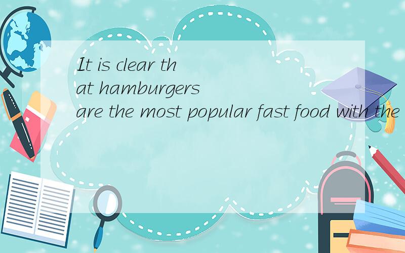 It is clear that hamburgers are the most popular fast food with the high and average income groups之类with 可以用among 代替吗,有什么区别